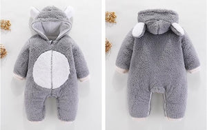 2019 Newborn Baby Winter Hoodie Clothes - warmara