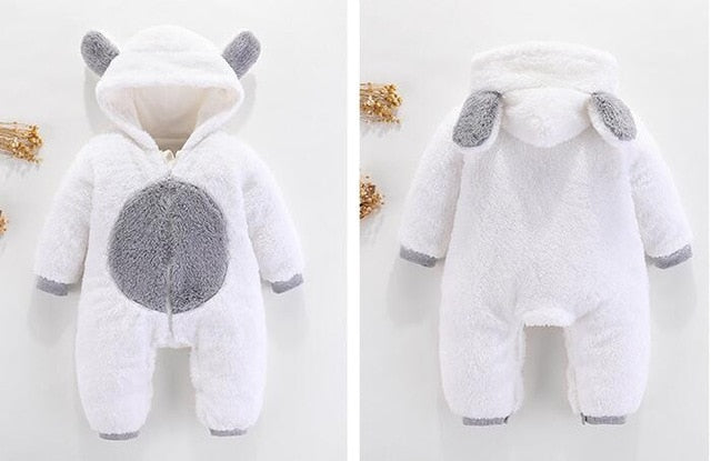 2019 Newborn Baby Winter Hoodie Clothes - warmara