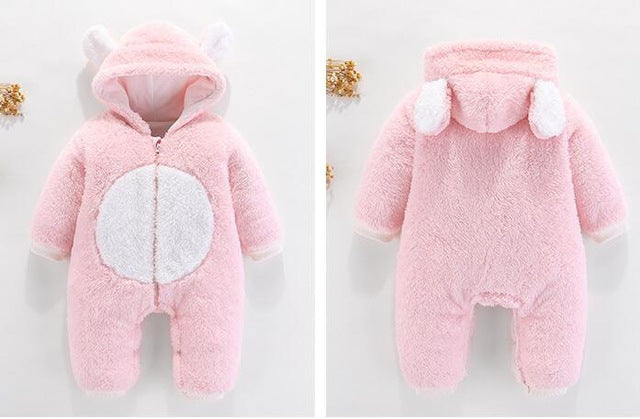 2019 Newborn Baby Winter Hoodie Clothes - warmara