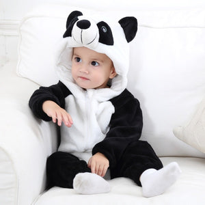 Baby & Boys Girls Jumpsuit animals - warmara