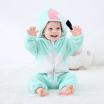 Baby & Boys Girls Jumpsuit animals - warmara