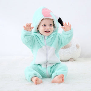 Baby & Boys Girls Jumpsuit animals - warmara