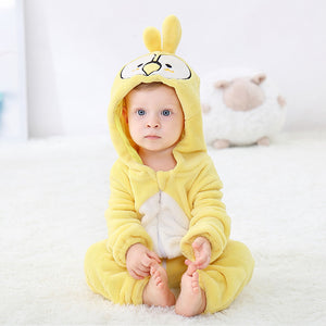 Baby & Boys Girls Jumpsuit animals - warmara