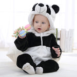 Baby & Boys Girls Jumpsuit animals - warmara