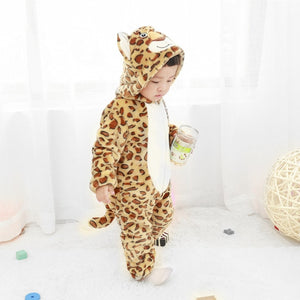 Baby & Boys Girls Jumpsuit animals - warmara