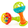 Baby Rattles toy Intelligence Grasping Gums - warmara