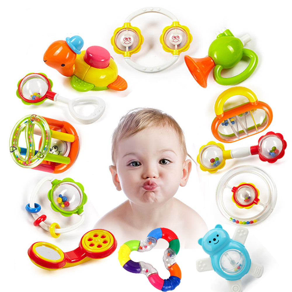 Baby Rattles Toys Hand - warmara