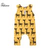 Cute Newborn Baby Boy & Girl Sleeveless Cartoon Animal - warmara