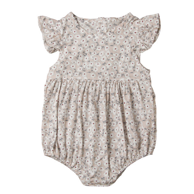 Flower Newborn Baby Girl Rompers - warmara