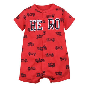 Summer boys baby clothing Short Sleeved Jumpsuit 2019 - warmara