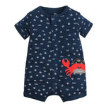 Summer boys baby clothing Short Sleeved Jumpsuit 2019 - warmara