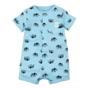 Summer boys baby clothing Short Sleeved Jumpsuit 2019 - warmara