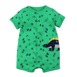 Summer boys baby clothing Short Sleeved Jumpsuit 2019 - warmara