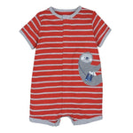 Summer boys baby clothing Short Sleeved Jumpsuit 2019 - warmara