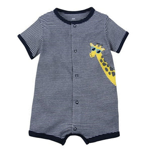 Summer boys baby clothing Short Sleeved Jumpsuit 2019 - warmara