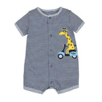 Summer boys baby clothing Short Sleeved Jumpsuit 2019 - warmara