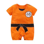 Baby Clothing Baby rompers 100% Cotton Dragon Ball Sun Goku - warmara