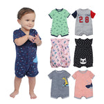 Summer boys baby clothing Short Sleeved Jumpsuit 2019 - warmara