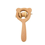 Baby Toys Beech Wood Bear Hand - warmara