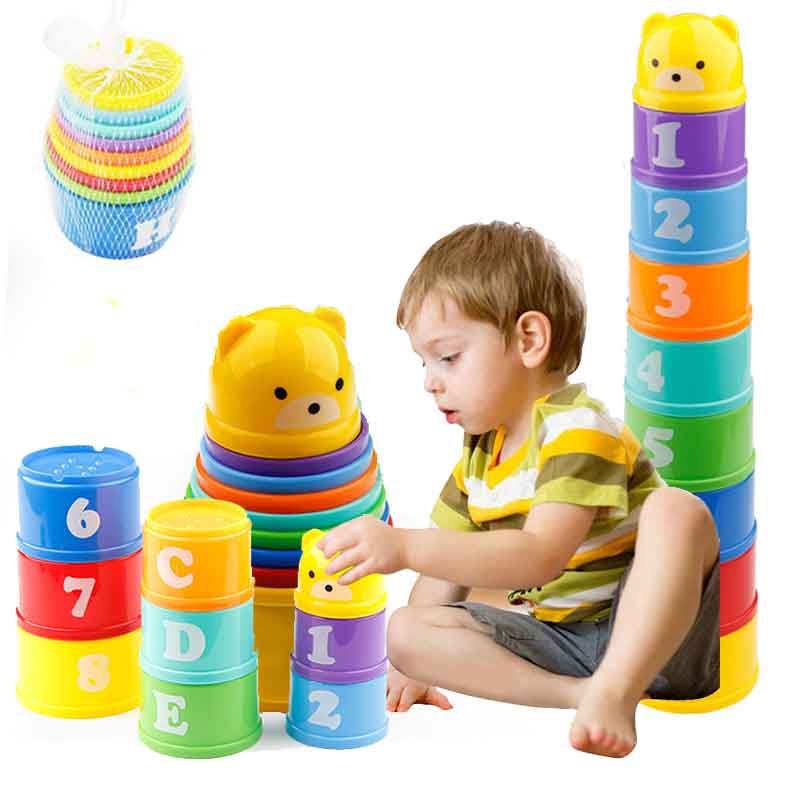 8PCS Educational Baby Toys - warmara