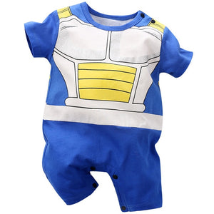 Baby Clothing Baby rompers 100% Cotton Dragon Ball Sun Goku - warmara